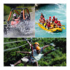 Rafting Buggy Cross And Zipline combo Tour from Antalya