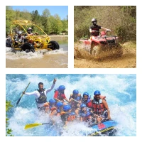 Rafting und Buggy Cross oder Quad Safari Tour von Belek