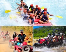 Rafting und Buggy Cross Safari Tour von Antalya