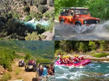 Połączona wycieczka raftingowa i jeep safari z Antalyi