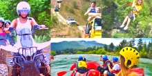 Rafting Tazı Kanyon Zipline Buggy Safari Turu 4'ü 1 arada