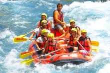 Rafting Tazi Kanyon Zipline Buggy Safari Combo Tour from Belek